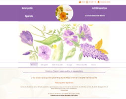 Corinne Pastol naturopathie Aquarelliste Guingamp Site internet par RefletdExpression.fr